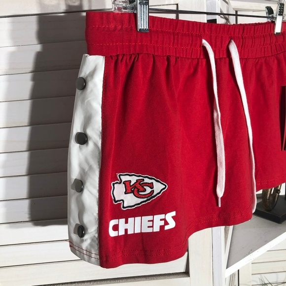 KC Chiefs NFL Mini Skort Built In Shorts Red White Large - Picture 5 of 13
